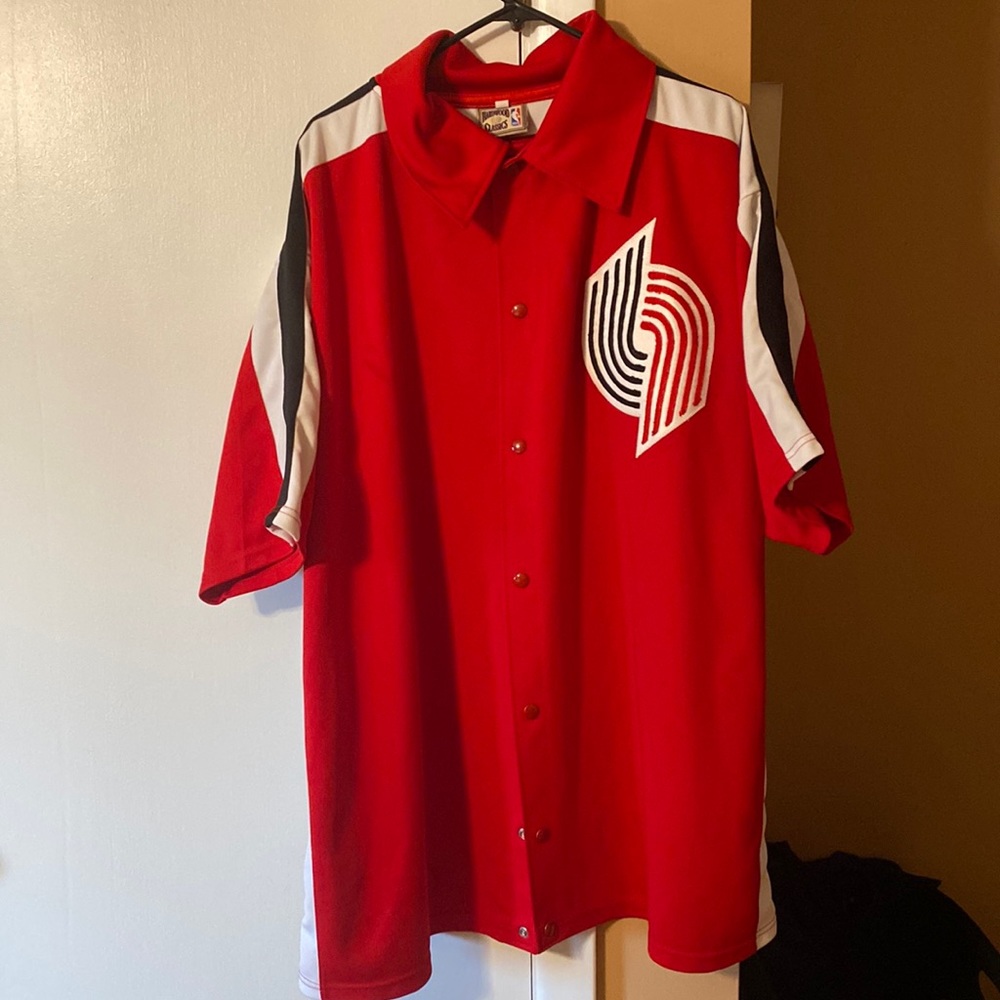 Authentic Vintage Hardwood Classics Portland Trailblazer Jersey